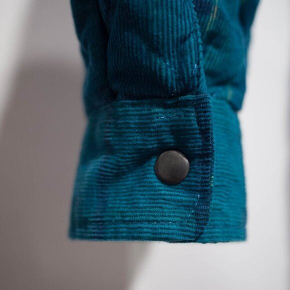 Cat and Jack  Blue/Green Youth Shacket / Womens Small - Picture 2 of 6